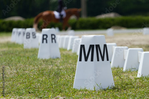 Horse Dressage Rings