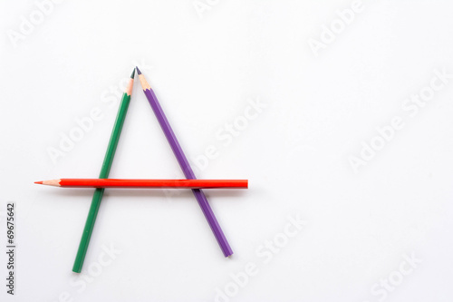 color pencil A