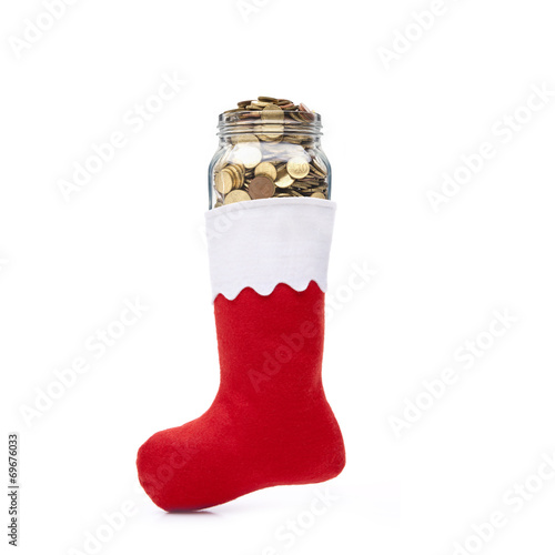 Nikolausstiefel mit Geld