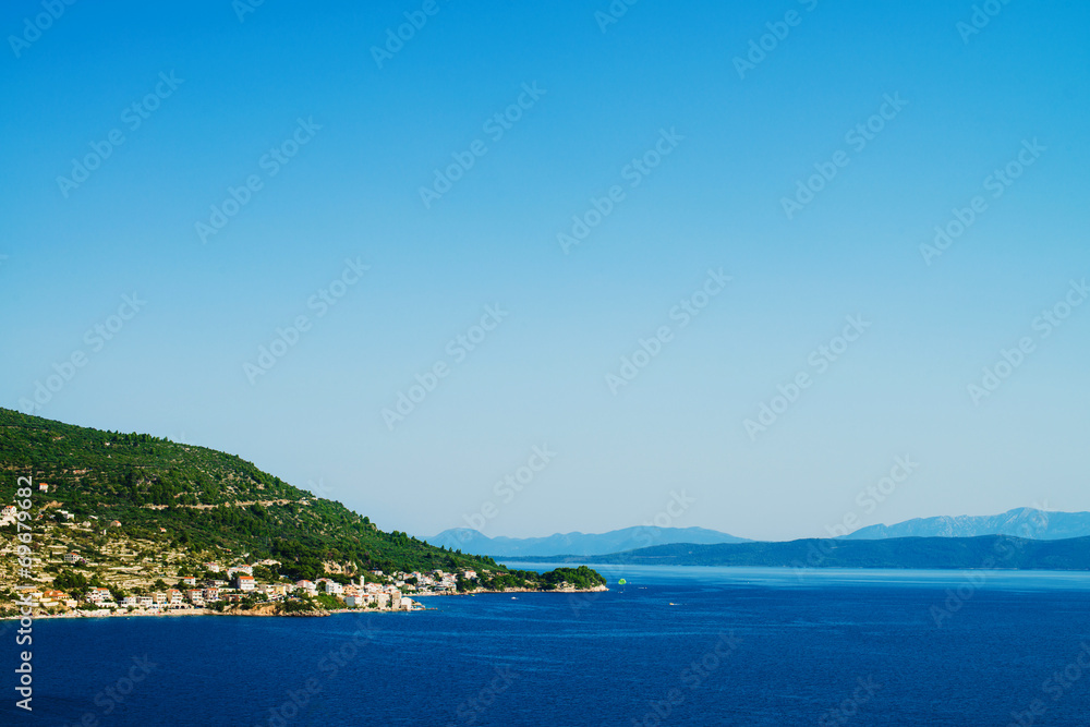 landscape of Croatia