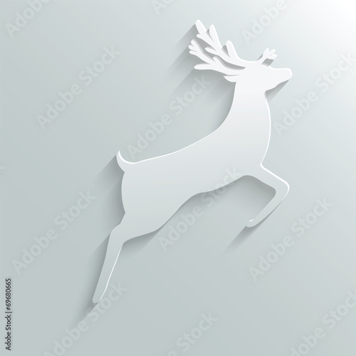 paper reindeer