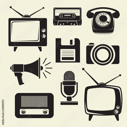 Retro icons