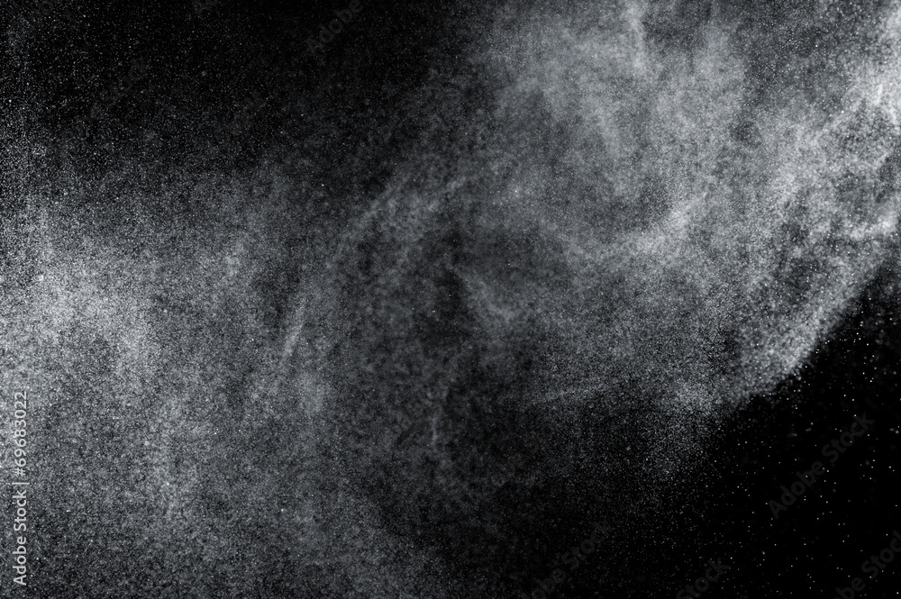 Abstract splashes of water