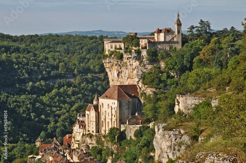 Tapety artystyczne il villaggio di Rocamadour - Francia