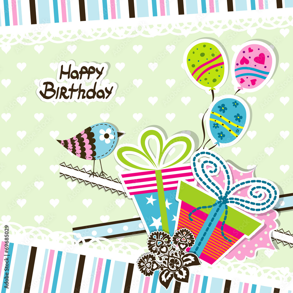 Template greeting card, vector Template greeting card, vector