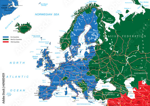 Europe road map