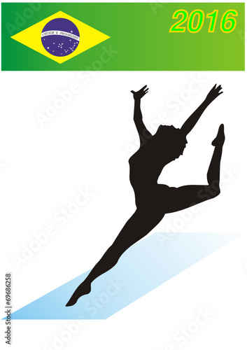Sportfest 2016 in Rio de Janeiro - Brasilien - Gymnastik