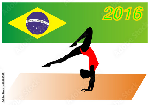 Sportfest 2016 in Rio de Janeiro - Brasilien - Gymnastik