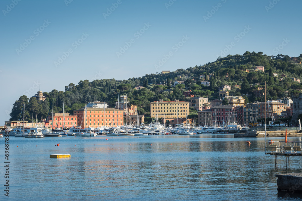 Obraz premium Santa Margherita Ligure Hafen Italien