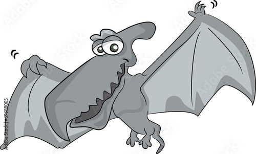 Pterosaur cartoon