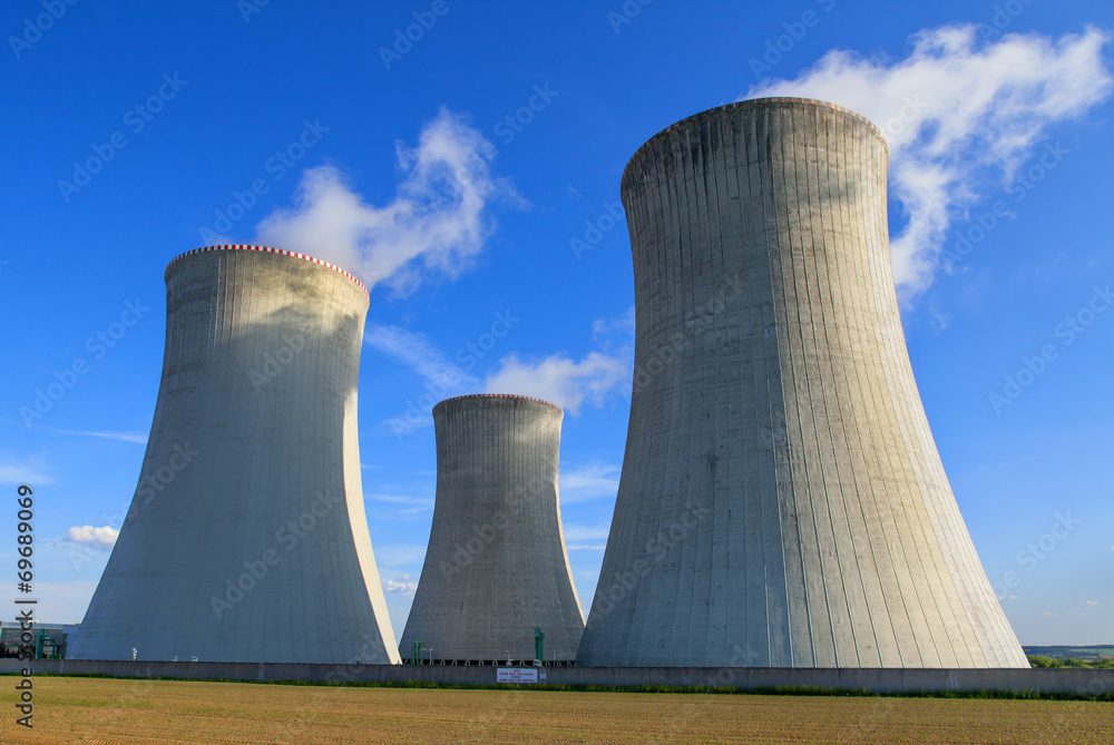 Nuclear power plant Dukovany in Czech Republic Europe Nuclear power plant Dukovany in Czech Republic Europe