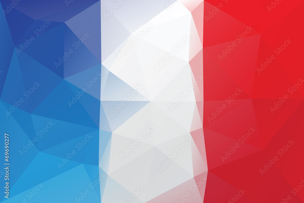 Fototapeta premium French flag