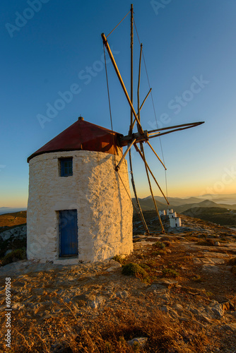Les moulins d'Amorgos