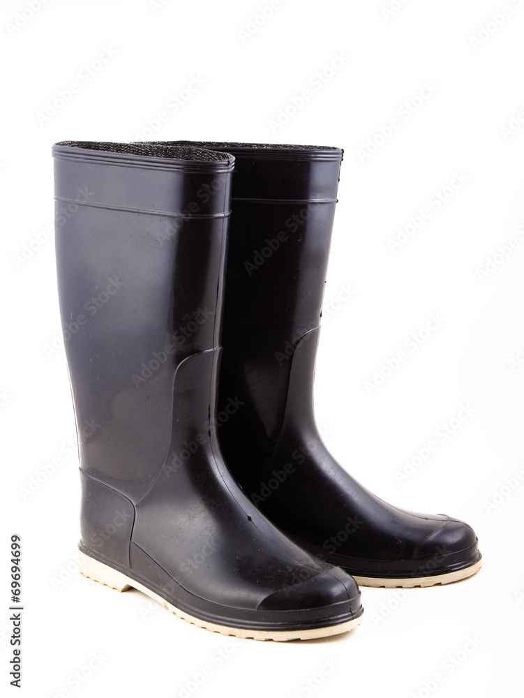 Black gum boots Black gum boots