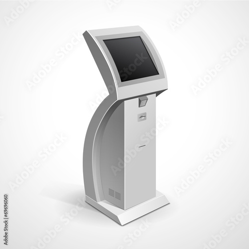 Information Display Monitor Terminal Stand