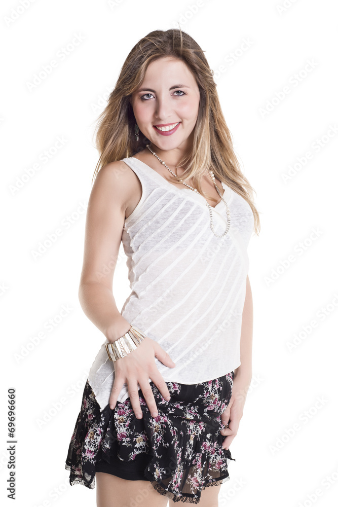 Portrait Of Attractive Woman Portrait Of Attractive Woman