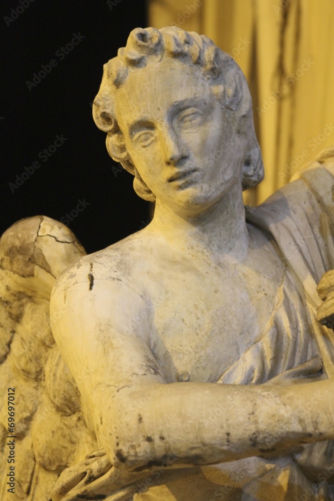 Fotografie Roman architecture - Angel sculpture
