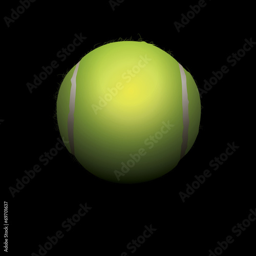 Tennis Ball Illustration