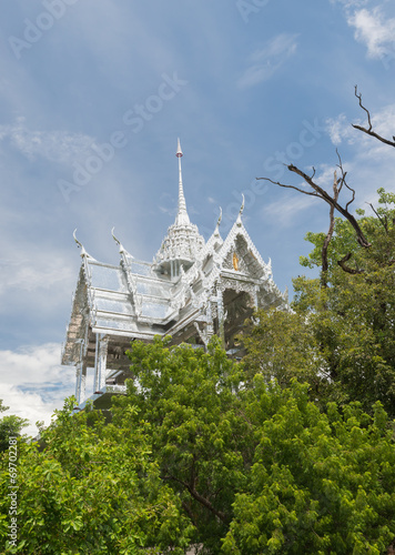 Glass temple in Wat Tha sung, Thailand photo