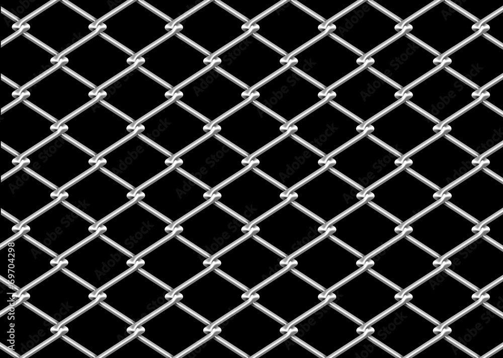mesh wire for fencing on a black background mesh wire for fencing on a black background