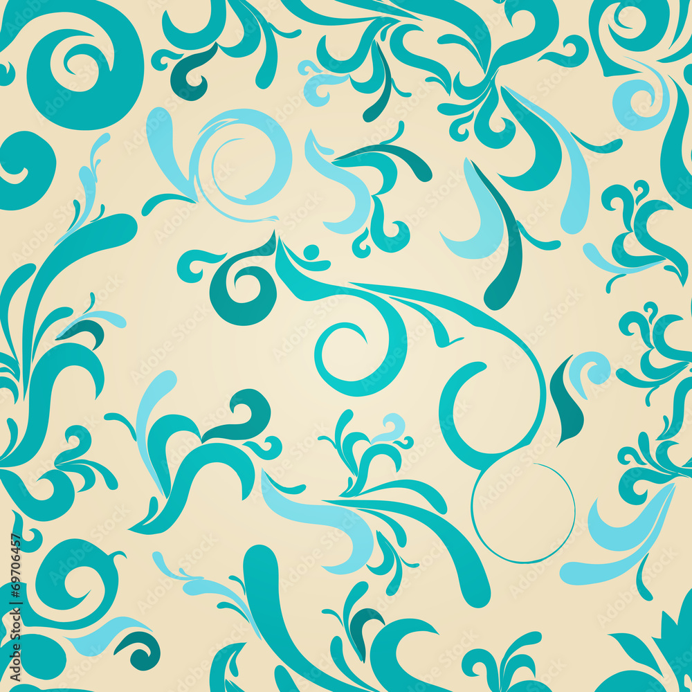 Seamless floral background Seamless floral background