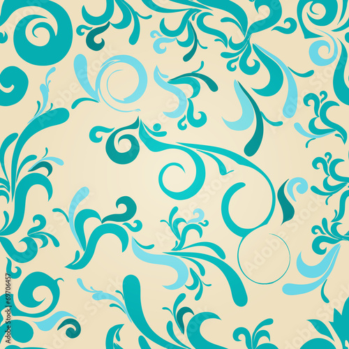 Seamless  floral background