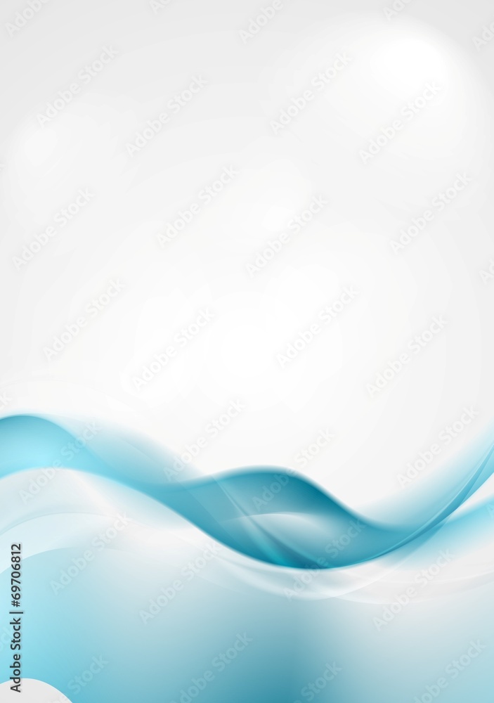 Bright blue wavy background design Bright blue wavy background design