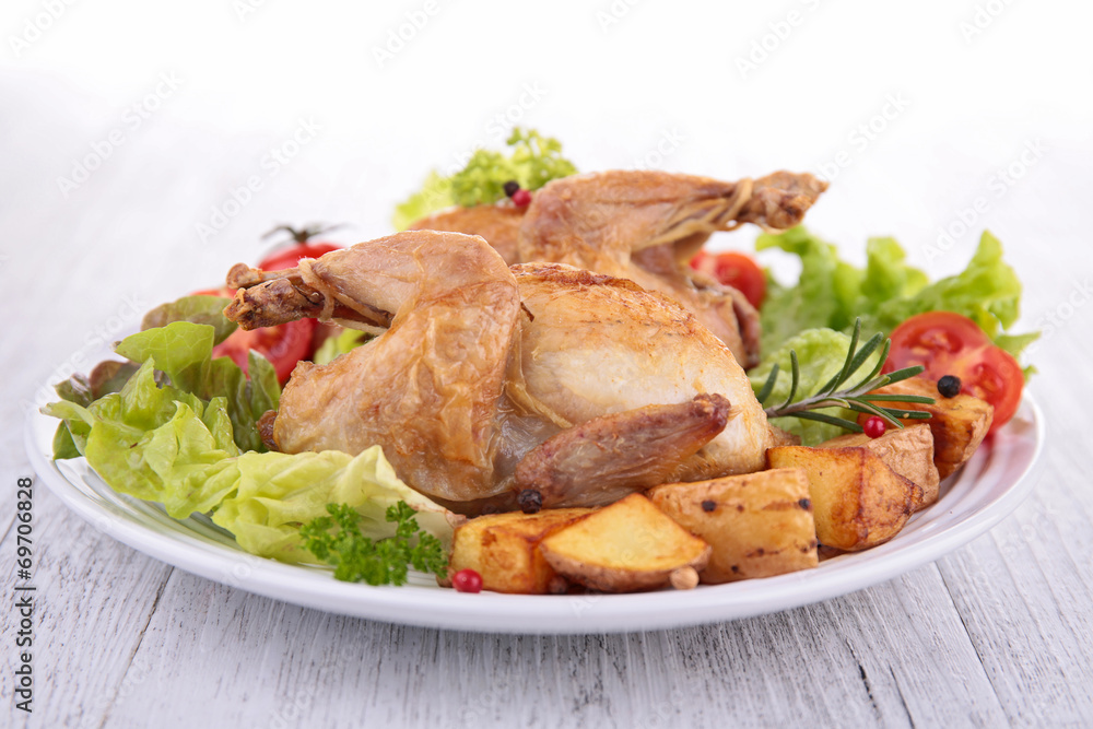 roast quail roast quail
