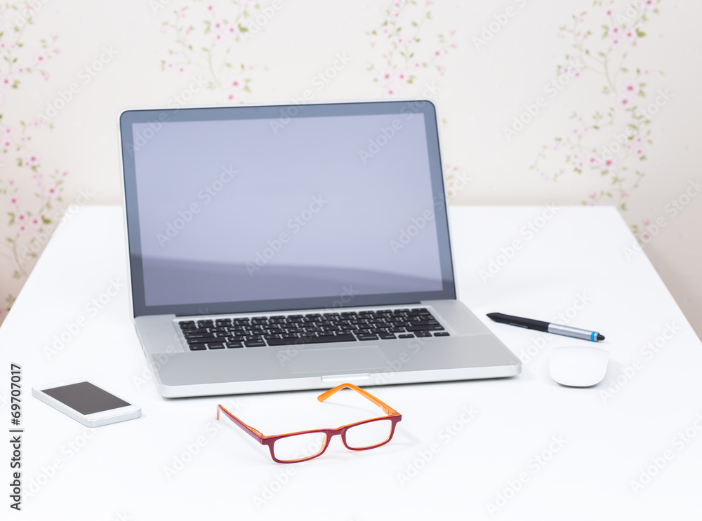 Blank screen laptop computer Blank screen laptop computer