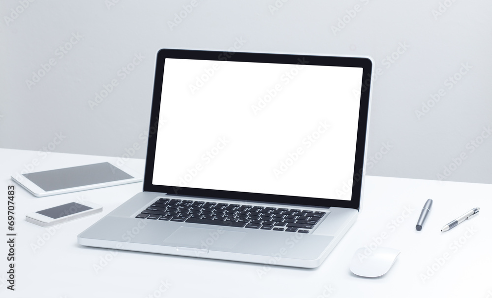 Blank screen laptop computer Blank screen laptop computer