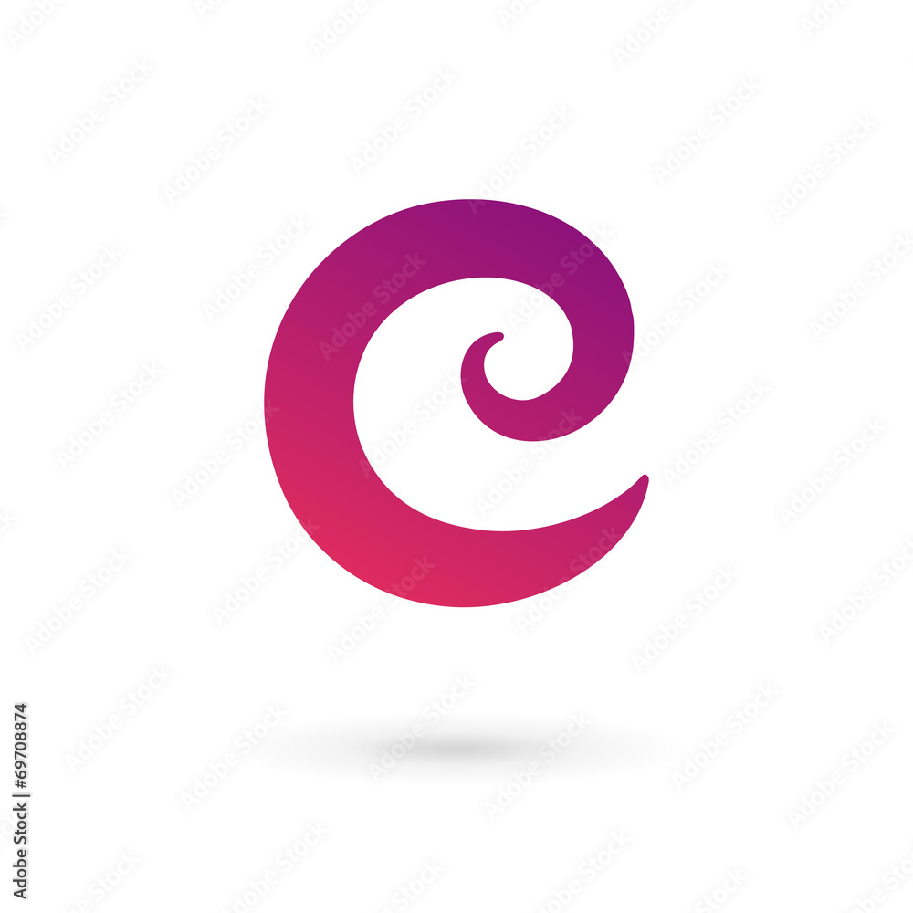 Letter C logo icon design template elements. Letter C logo icon design template elements.