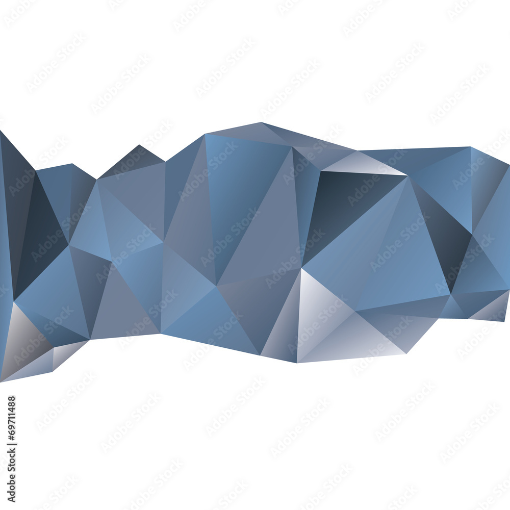 An abstract polygon style vector background An abstract polygon style vector background