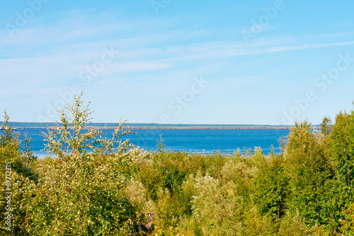 nature of the polar region in the autumn