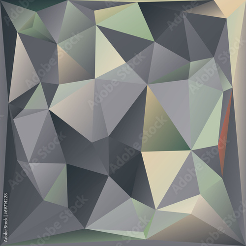 An abstract polygon style vector background