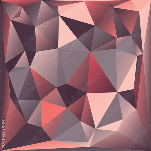 An abstract polygon style vector background