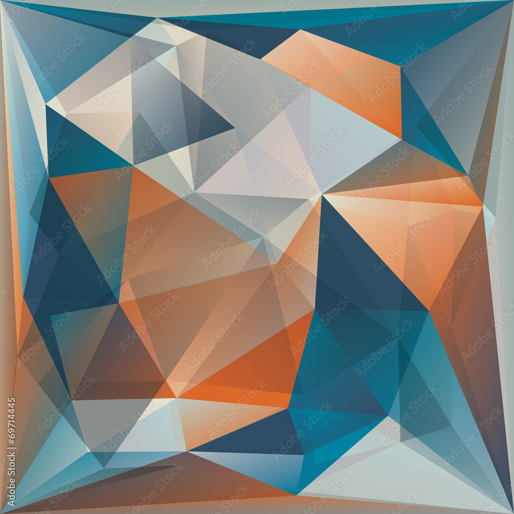 An abstract polygon style vector background An abstract polygon style vector background
