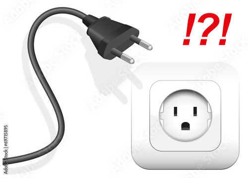 Wrong Socket Plug Connector