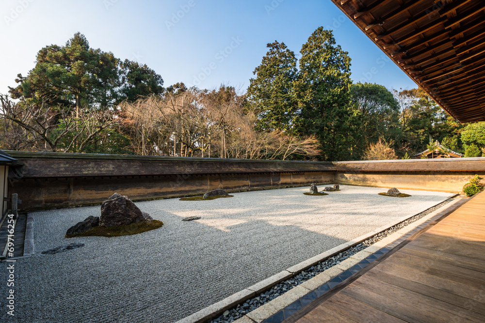 Fototapeta premium 京都 龍安寺