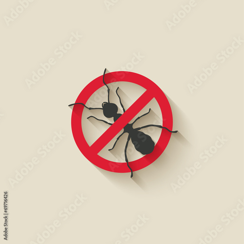 ant warning sign
