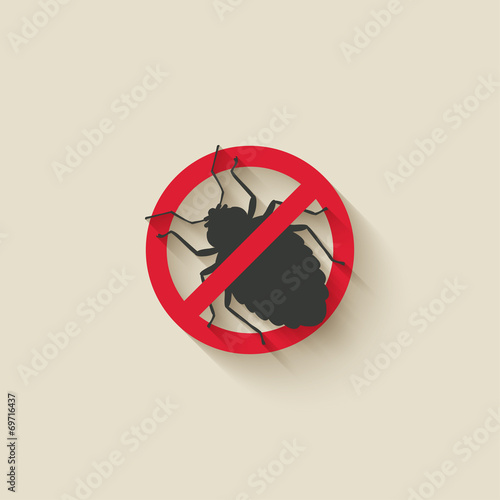 bug warning sign