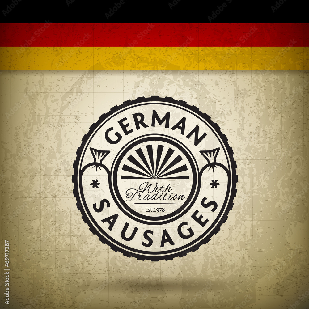 Obraz premium German Sausages
