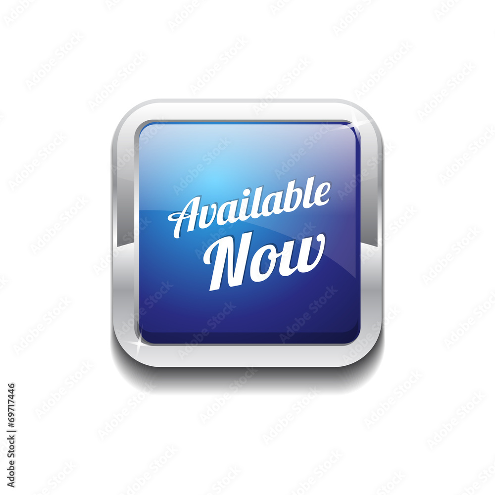Available Now Glossy Shiny Rounded Corner Vector Button Available Now Glossy Shiny Rounded Corner Vector Button