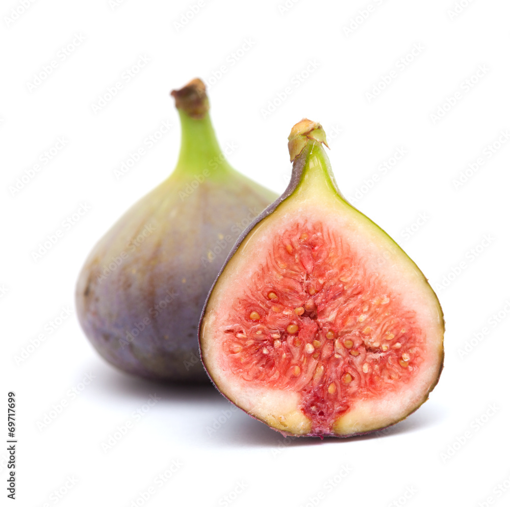 fig isolated on white fig isolated on white