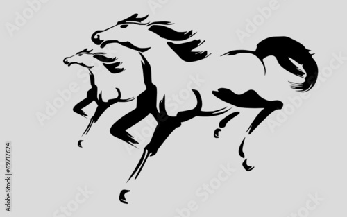 Galloping Hourses