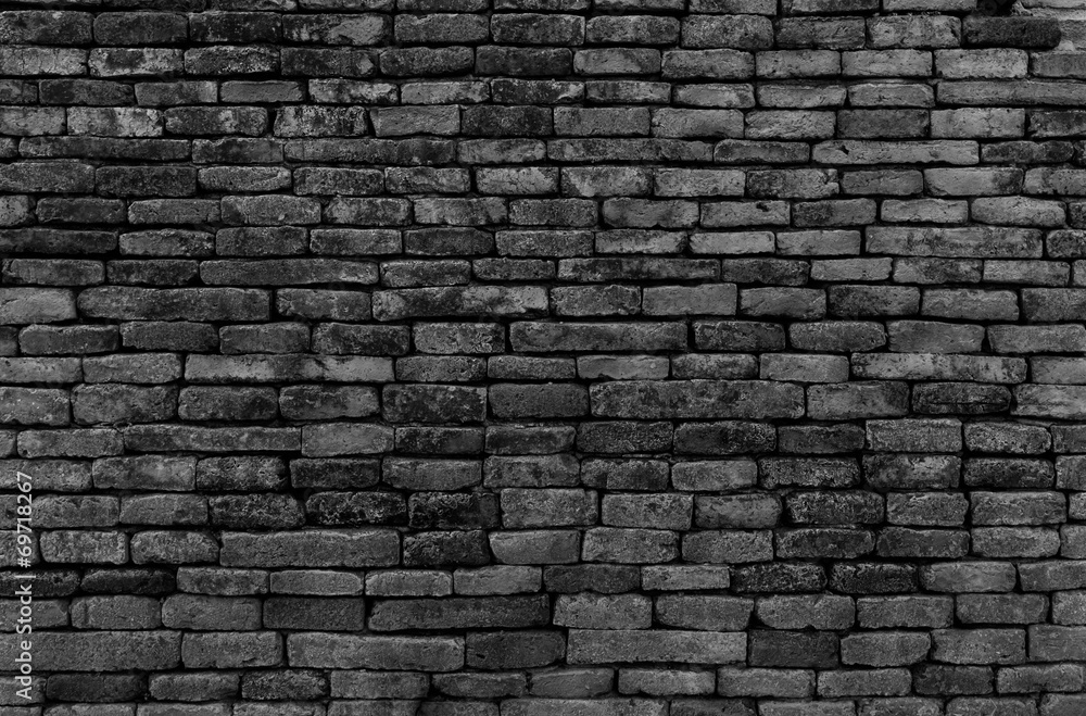 Aged brick wall texture.