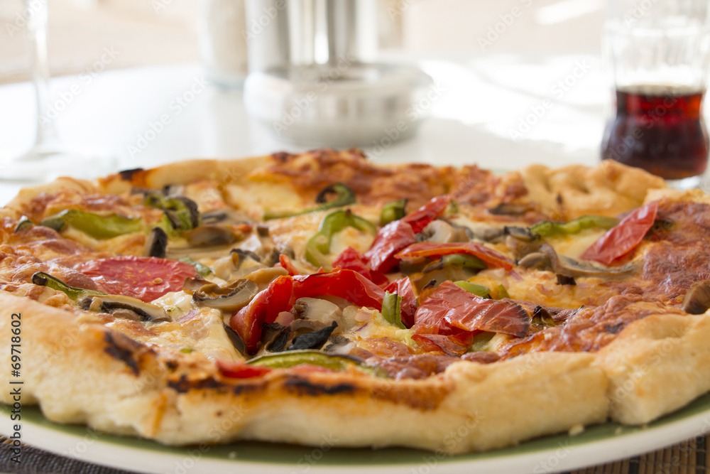 mixed pizza mixed pizza