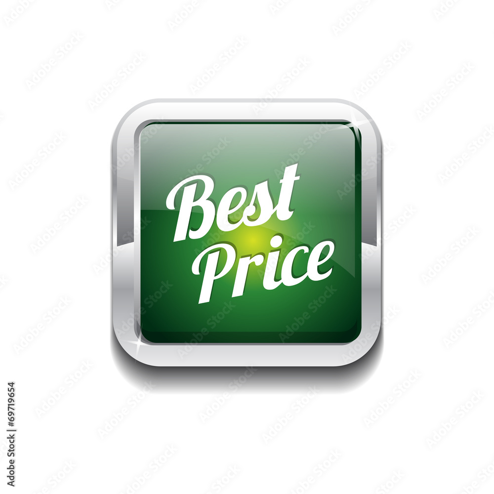 Best Price Glossy Shiny Rounded Rectangular Vector Button Best Price Glossy Shiny Rounded Rectangular Vector Button