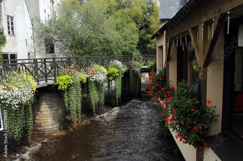 Pont-Aven  la cité des peintres. Bretagne France. photo