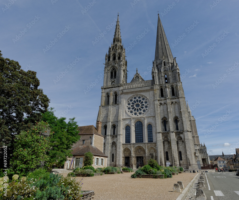 Obraz premium cathédrale Notre-Dame de Chartres (28)