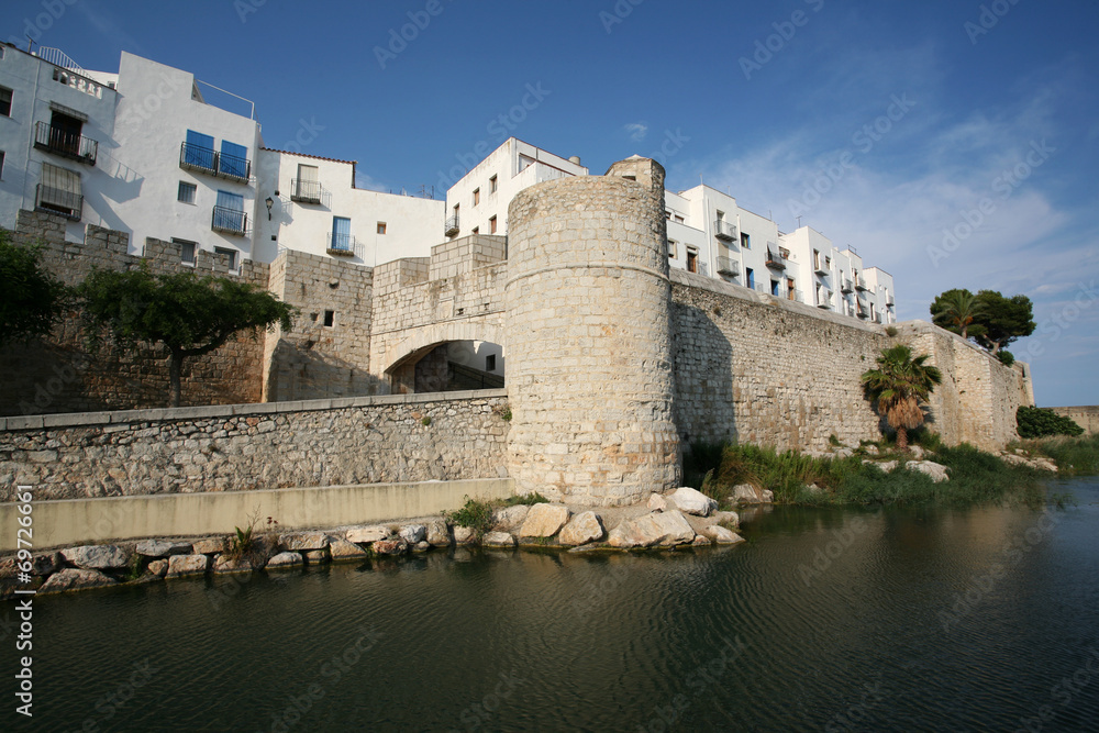 Vista del Castillo de Peñíscola